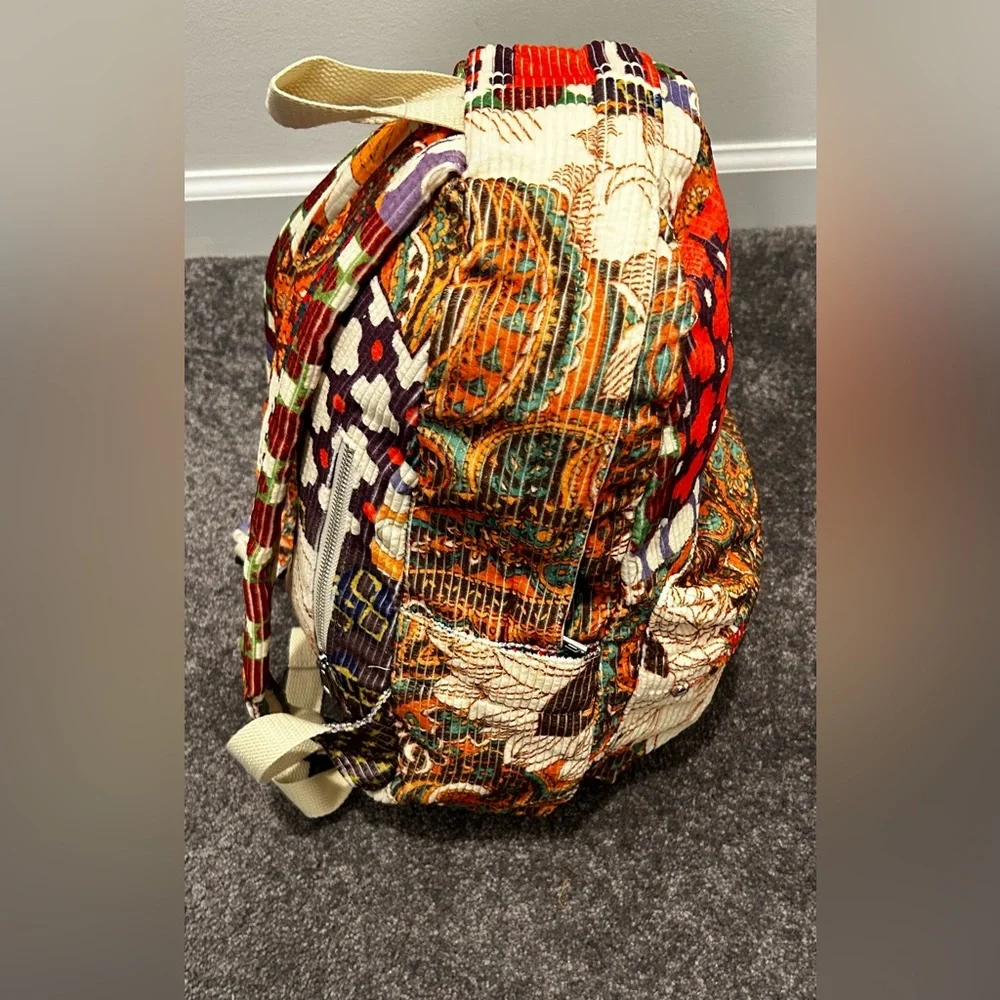 BDG Backpack Printed Corduroy Floral/ Paisley - Picture 4 of 7